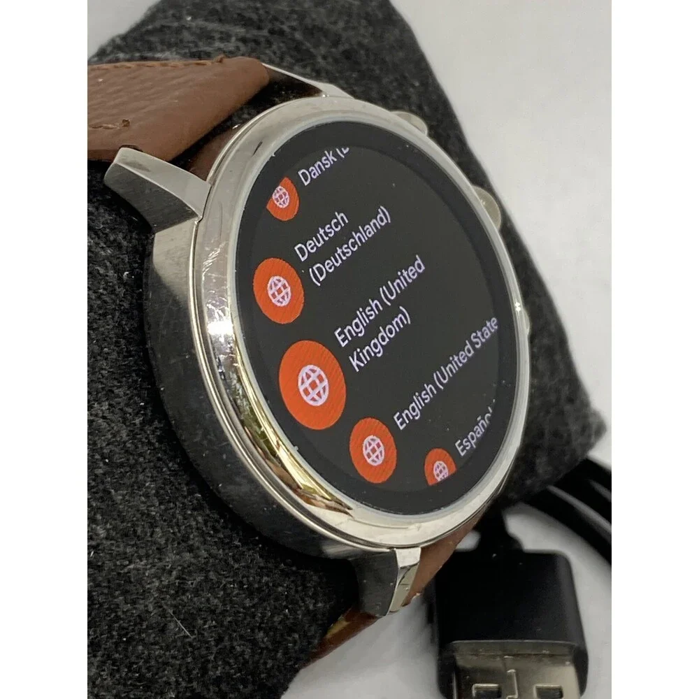 Fossil Gen 4 Authentic Digital Dial Smart Watch Custom Band FTW6017 LT318